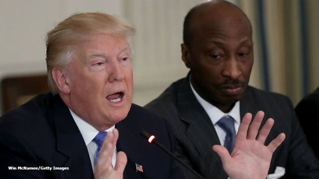 President Trump attacks exec for quitting council over Charlottesville