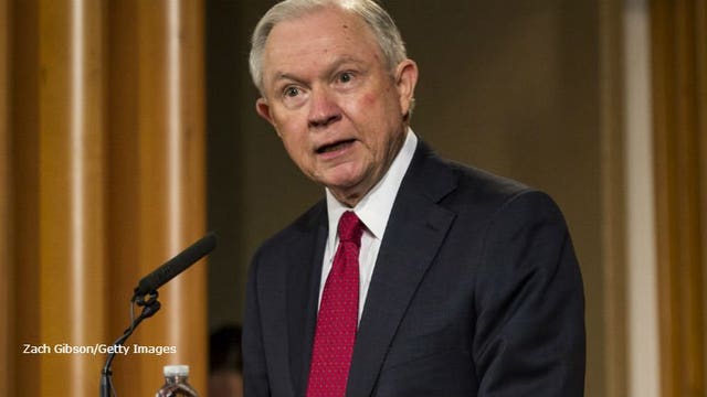 President Trump says he has "total" confidence in Attorney General Jeff Sessions