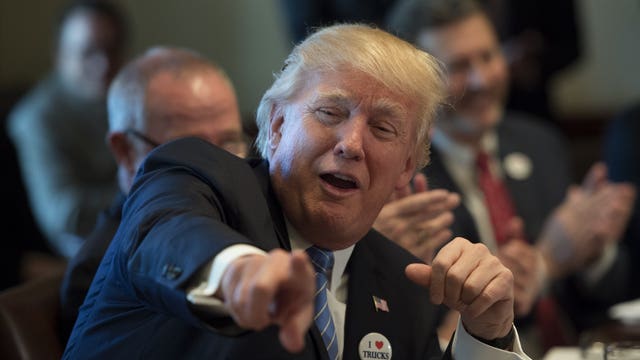 President Trump spilled beans on grandchild-to-be's gender