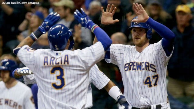 Brewers lose 10-8 after Braves rally in final 3 innings