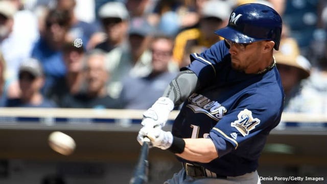 Sogard has 4 hits, 3 RBIs to lead Brewers over Padres 4-2