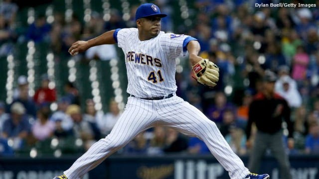 Brewers set rotation, option Guerra to minors