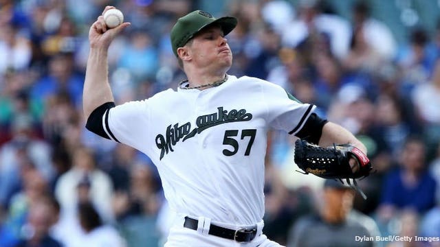 Anderson's no-hit bid ended by Ahmed in the eighth inning