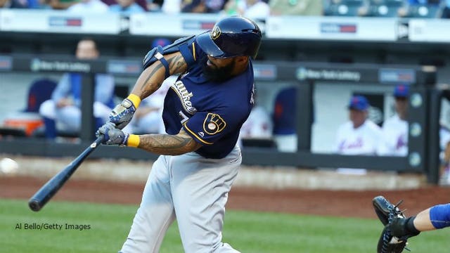 Thames' 1st HR in 3 weeks helps Brewers top Mets, deGrom 7-1