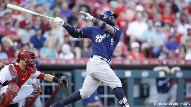 Braun starts Brewers' 6-HR barrage for 11-3 win over Reds