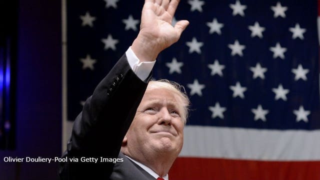 "Together we are making America great again!" President Trump offers New Year's Eve video message