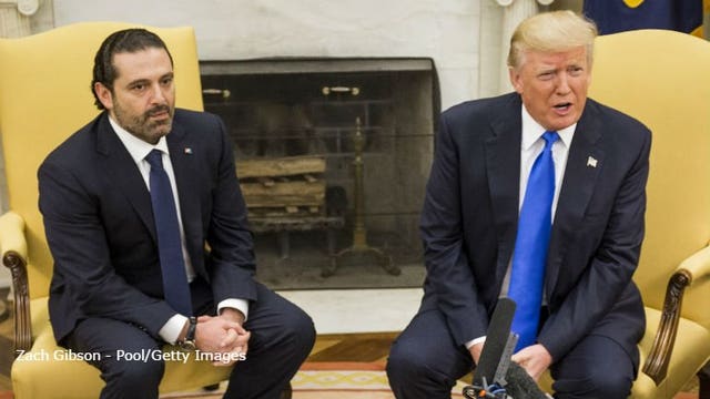 "We will do that:" President Trump, Lebanese leader pledge solidarity against terrorism