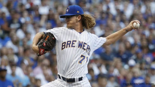 Brewers fall 2-1 to Cubs in 11th inning