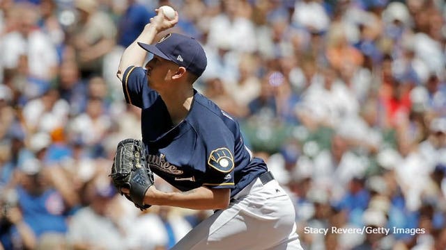 Brewers fall to Cubs 4-2; Cubs take 2 of 3 games in series at Miller Park