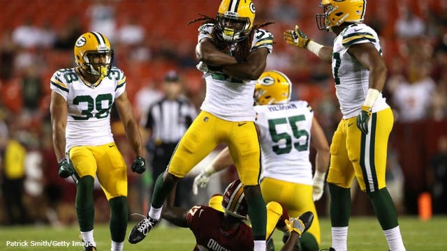 Rodgers looks good, Cousins doesn't; Packers top Redskins 21-17