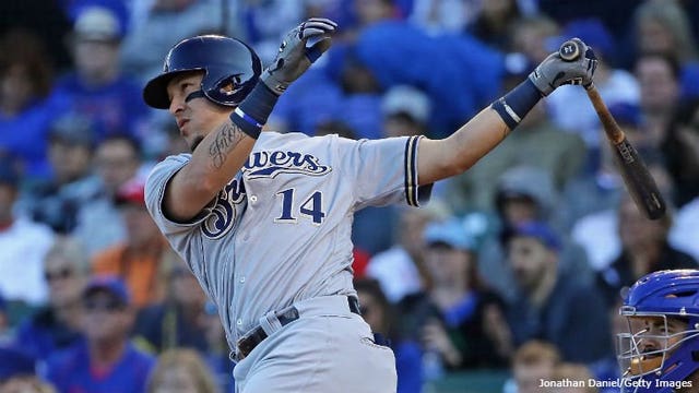 Perez, Anderson help Brewers pound Cubs 15-2