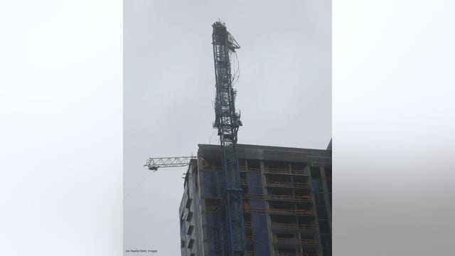 Hurricane Irma takes down 3rd construction crane; 2 in Miami, 1 in Fort Lauderdale