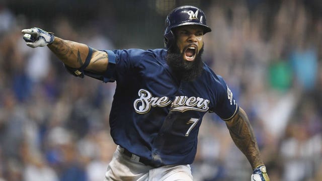 AP sources: Former Brewers 1st baseman Eric Thames reaches deal with Washington Nationals
