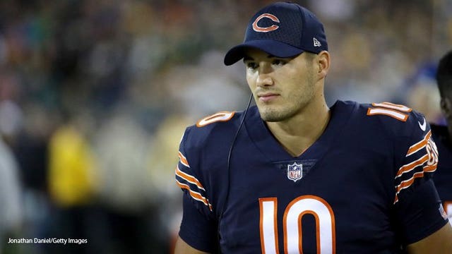 Chicago Bears rookie QB Mitchell Trubisky to debut vs. Minnesota Vikings