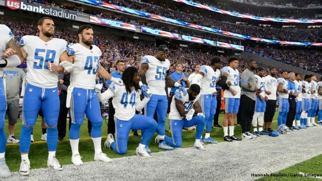 Few anthem protests after Week 3 show of unity