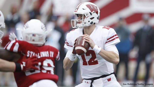Taylor, Ingold help No. 4 Wisconsin run over Indiana 45-17