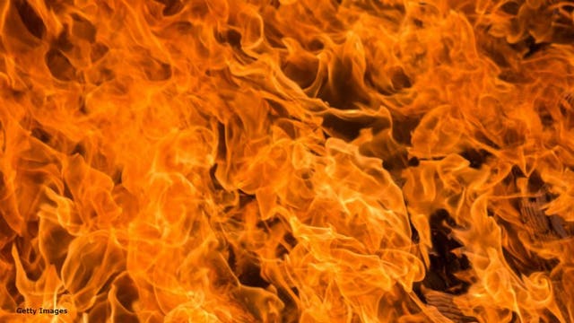 Red Cross assisting family after fire near 26th and Burleigh