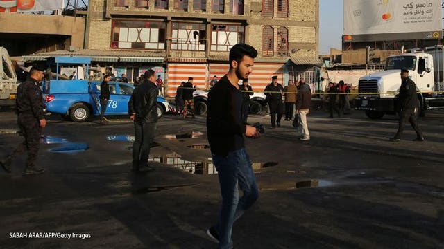 Twin bombings in Baghdad kill 38, shatter post-IS calm