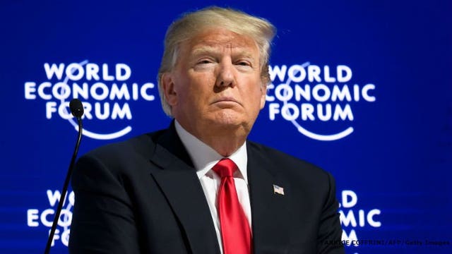 President Trump declares America open for business under his tenure