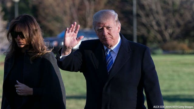 President Trump says maybe US will have a president for life someday