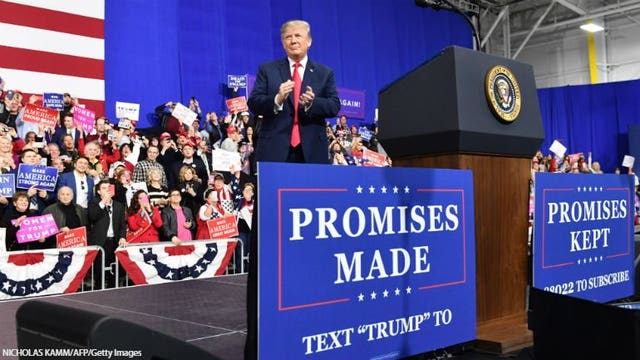 Pres. Trump urges support for GOP House candidate