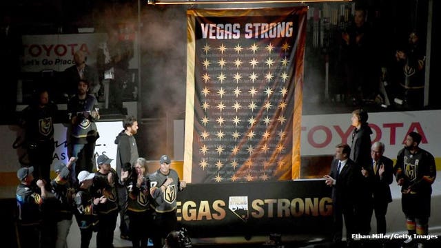 Mass shooting survivors name baby after Vegas hockey player