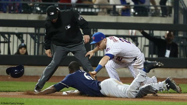 Brewers fall to Mets, 6-5