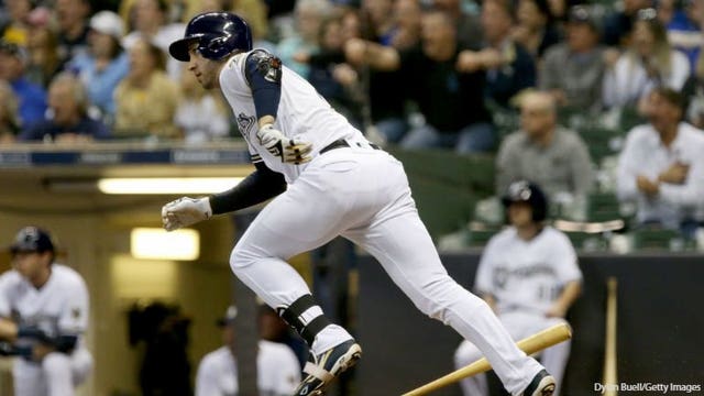 Braun's double lifts Brewers to 5-3 win over Pirates