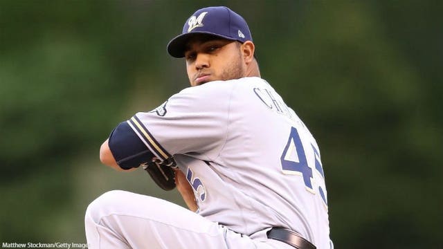 Chacin contains his former team, Brewers beat Rockies 5-2