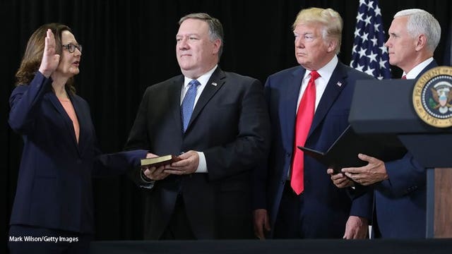 President Trump praises new CIA director; 'No one in this country better qualified'