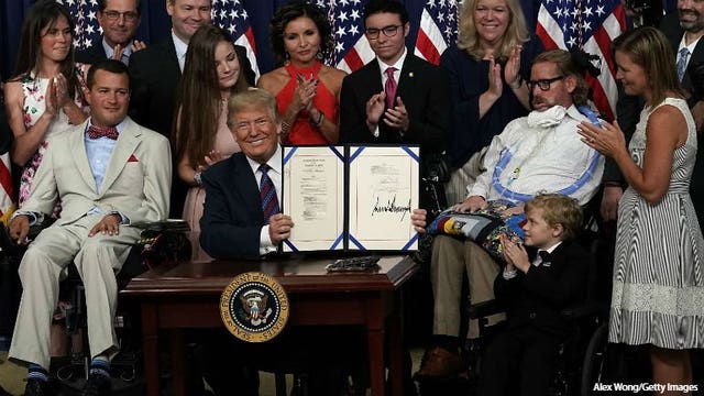 Pres. Trump signs bill for terminal patients to try unproven drugs