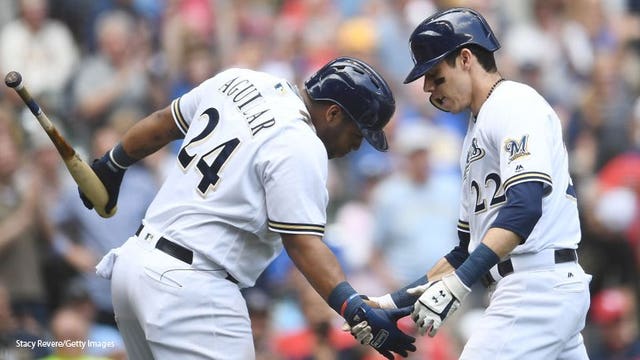 Brewers top Cards, 3-2, set a team record for wins in month of May