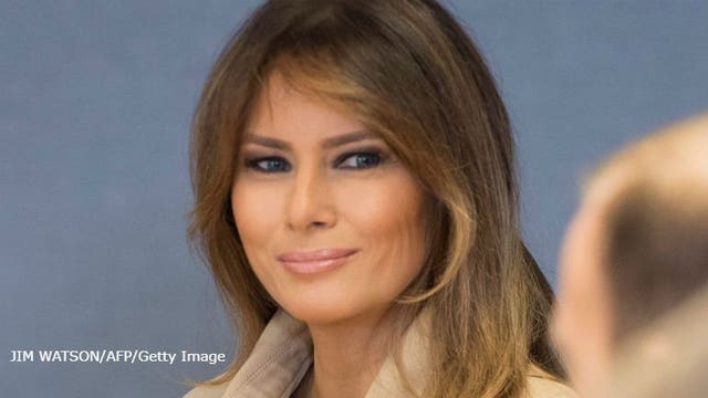 Melania Trump visits babies, moms affected by opioid crisis