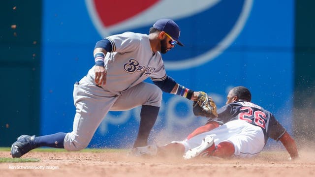 Brew Crew snubbed by Indians in Cleveland, 3-1