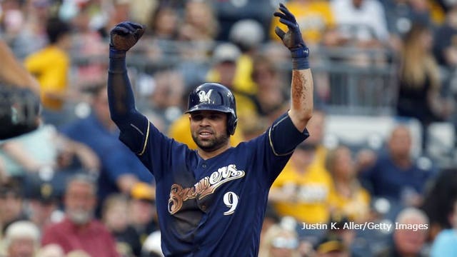 Rookie Peralta leads Brewers by Pirates 3-2