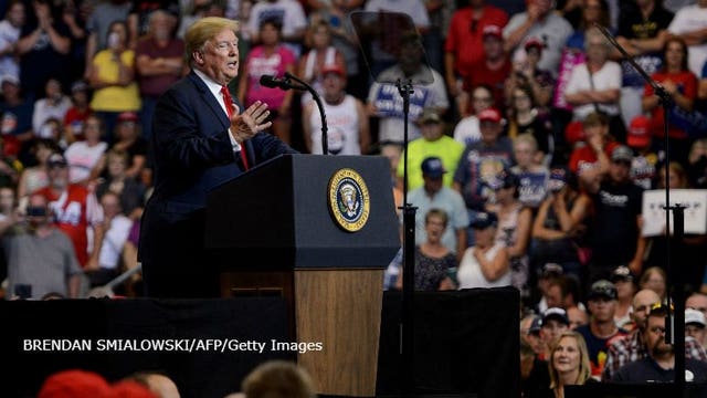 President Trump tells North Dakota: Unseat 'liberal Democrat' Sen. Heidi Heitkamp