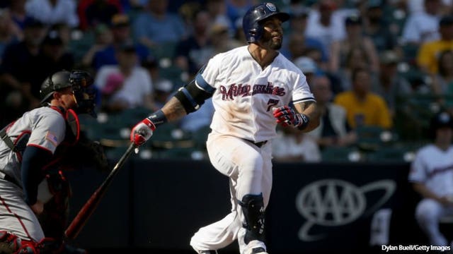 Thames homers as Brewers down Twins 2-0