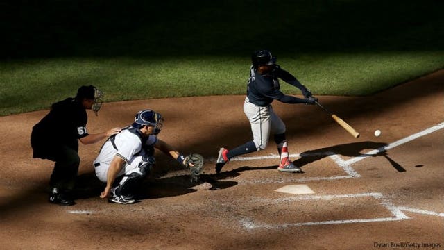 Brewers' winning streak snapped with 5-1 loss to Braves