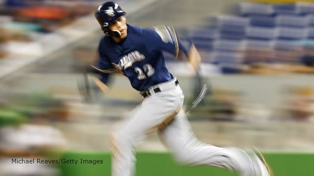 Yelich's 3 hits, 4 RBIs lead Brewers over Marlins 8-4