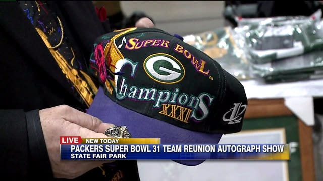 Super Bowl 31 Team Reunion Autograph Show celebrates the Packers' legendary 1996 win