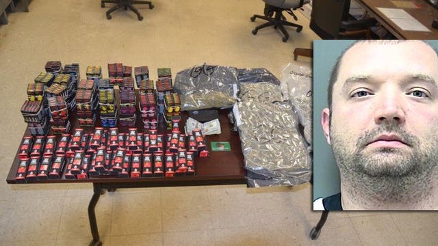 8.3 pounds of marijuana, 499 THC vape cartridges recovered when search warrant executed in Caledonia