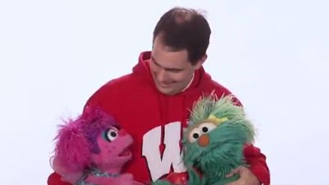 Gov. Walker teams up with Sesame Street to promote healthy habits