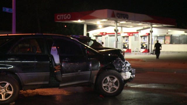 Police: 2 taken into custody following pursuit, crash in Milwaukee