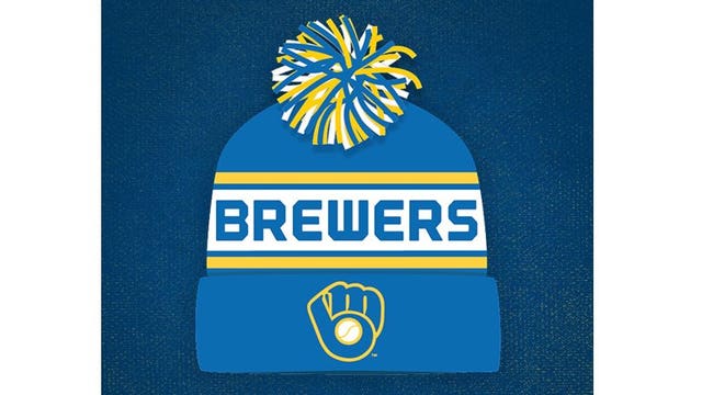 Last of the Brewers' All-Fan Giveaways is a... retro knit cap!