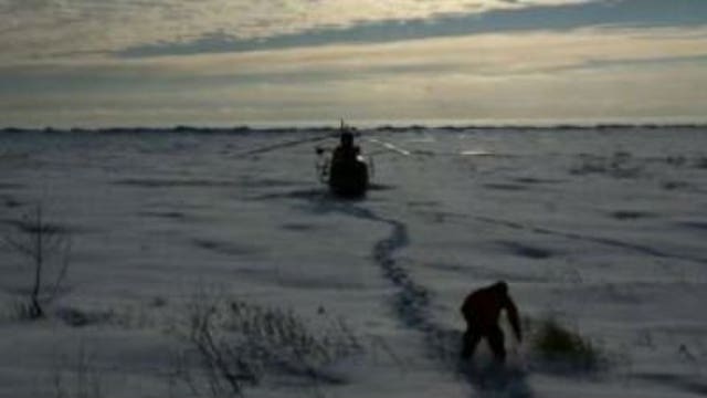 Coast Guard helicopter makes emergency landing on Wash. Island