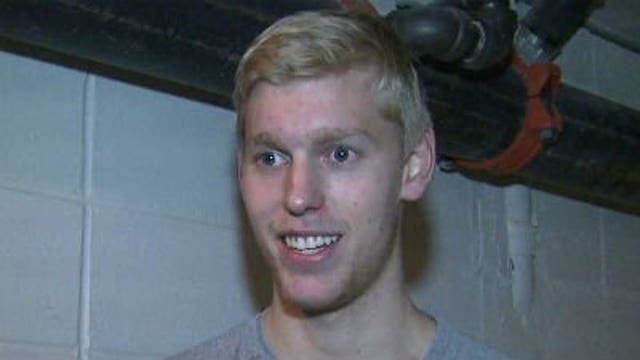 Kramp left speechless after a day with the Admirals goalkeeper