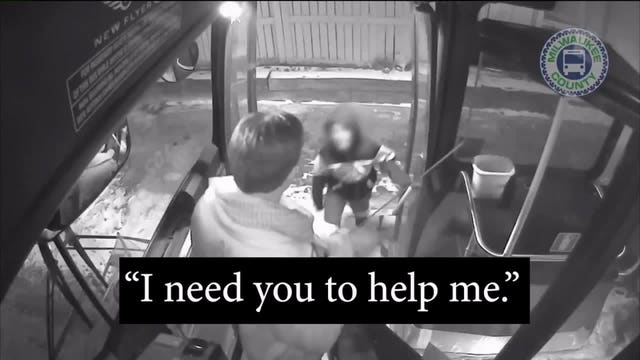 "I need you to help me:" MCTS bus driver helps lost, cold 10-year-old boy