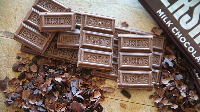 Hershey says Halloween sales up despite fewer trick-or-treaters