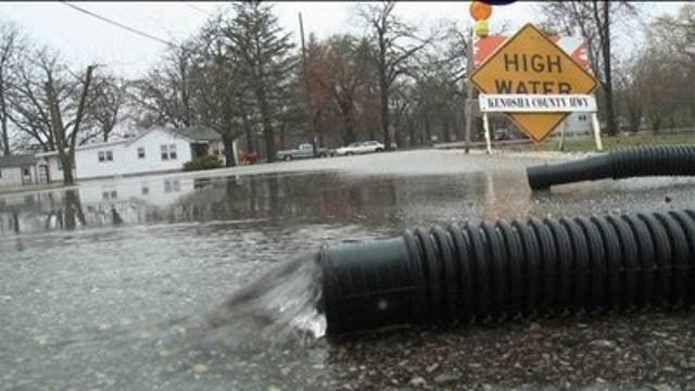 Those who live near Fox River in Kenosha worry as river rises
