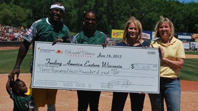 Driver softball game raises over $3K for Feeding America
